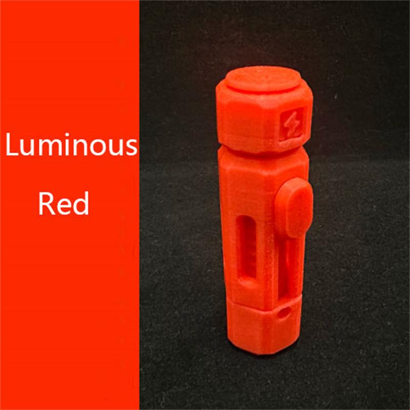 Multifunctional Fun EDC Fidget Toys Fashion Plastic Fidget Spinner with Light Design Stress Relief  Relaxation Toy ADHD Tools
