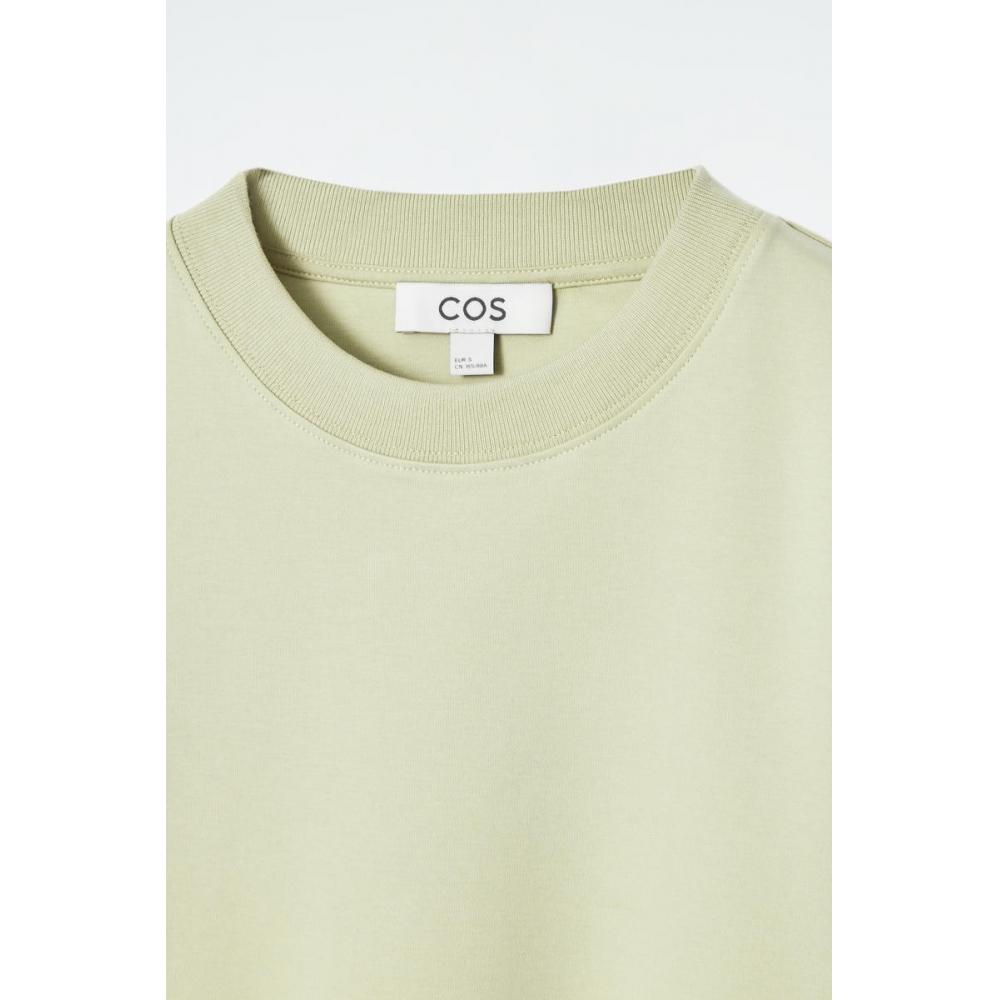 COS Japan Regular FiT HeavyweighT Long Sleeve T shirT