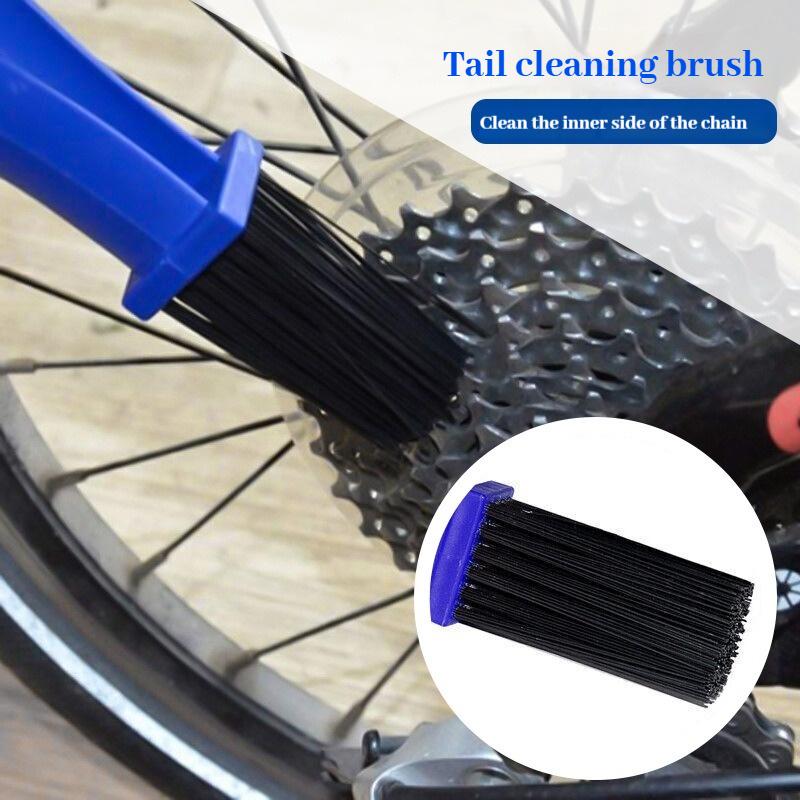 Motorcycle Chain Cleaning Brush Bicycle Dental Disc Brush  Gear Maintenance Cleaning Tool for Downhill Bicycles and Motorcycles