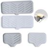 Silicone Soap Bathroom Container Shower Sponge Holder Self Draining Saving Space