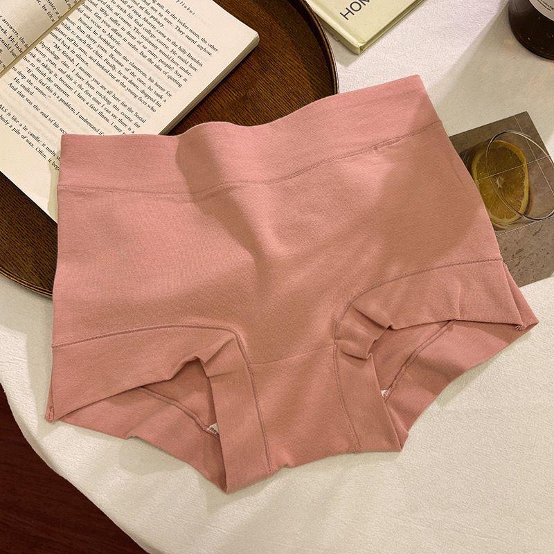 2024 Damen Übergröße Reine Baumwolle Hohe Taille Boyleg Slips mit Graphenzwickel zur Bauchkontrolle und Hüftstraffung.