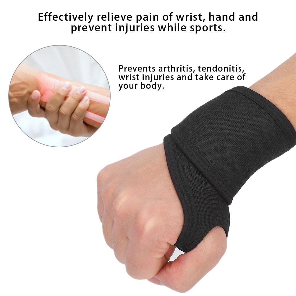 Unisex Adjustable Elastic Wrist Brace Wrist Strap Protection Fitness Hand Wraps