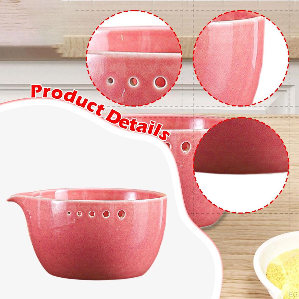 Garlic Grater Herb Bowl Kitchen Tool Supplies Versatile Efficient Peeling Accessory Gadget Ceramic
