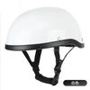 Lightweight Half Face Motorcycle Helmet Adults - ABS Safety With 3C Certification Breathable Design Daily Commute