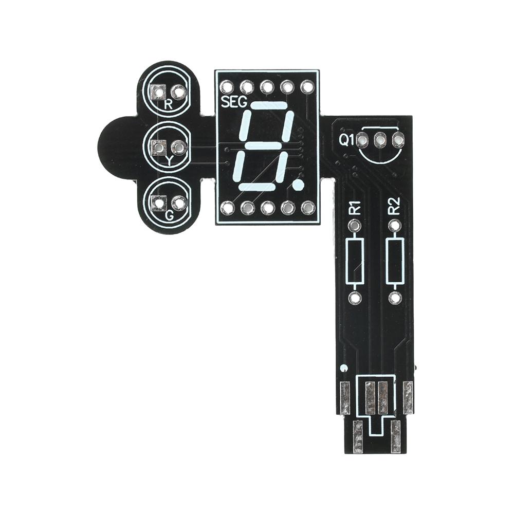 Intelligente Ampel Elektronisches DIY-Kit mit LED-Anzeige Micro-USB-Schnittstelle für Elektronik-Lötpraxis Lernspielzeug