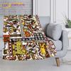 Hunab Ku Mayan Symbol Blanket Flannel Blanket Maya Calendar Glyphs Throws Blanket Bedspread Mayan Ethnic Blanket Sofa Blanket