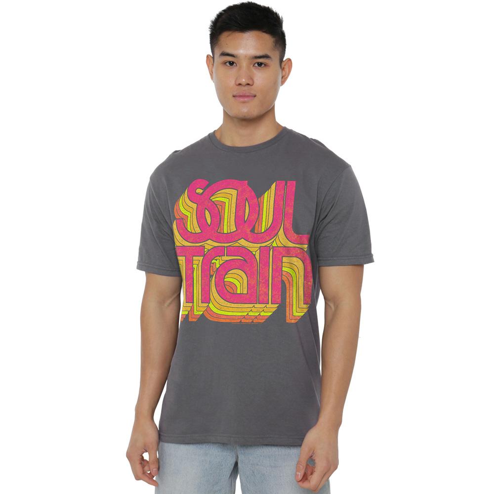 BET Mens Soul Train Vibing Logo T-Shirt
