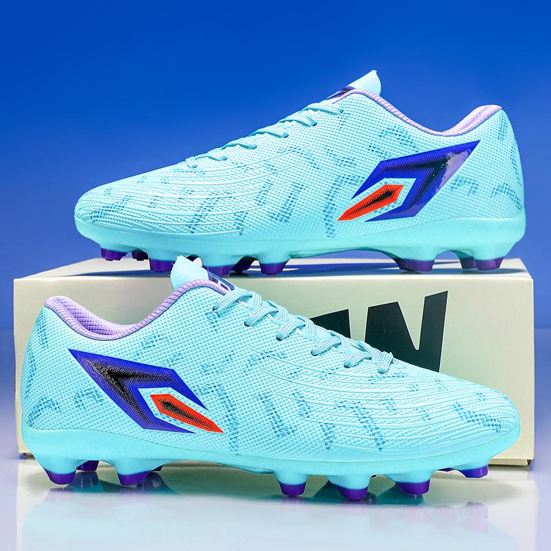 Soccer Shoes High Quality Mens Soccer Shoes Training Soccer Shoes Ultra Lightweight Non-slip Turf Soccer Shoes