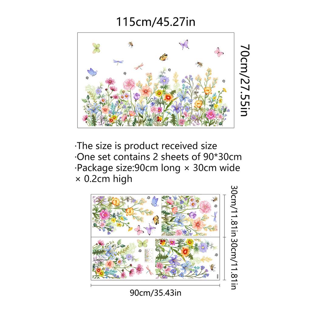 Large Rainbow Wall Stickers For Kids Room Decoration Wallpaper Giant Rainbow Stars Decals Murals Nursery Stikers