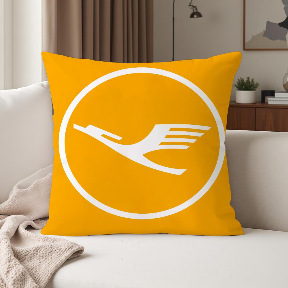 Deutsche Llufthansa German Pillow Case Suitable For Bedrooms Living Rooms Cars Home Decoration