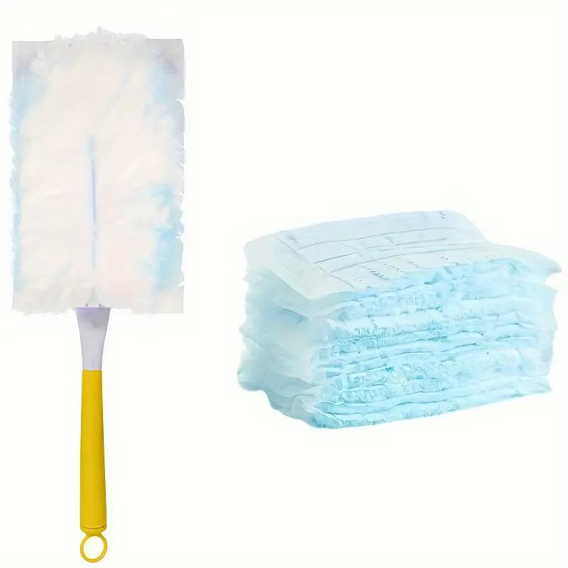 

4 Packs(40pcs)3 Packs(30pcs)2 Packs(20pcs)1 Pack(10pcs) Disposable Duster Refills, Electrostatic Duster Heads Replacement