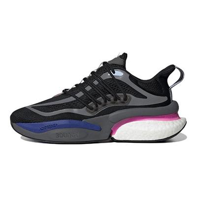 AlphaBoost V1 Noir Bleu Fuchsia Baskets Homme Noir Core Fuchsia Lucide Bleu Aube HP6612