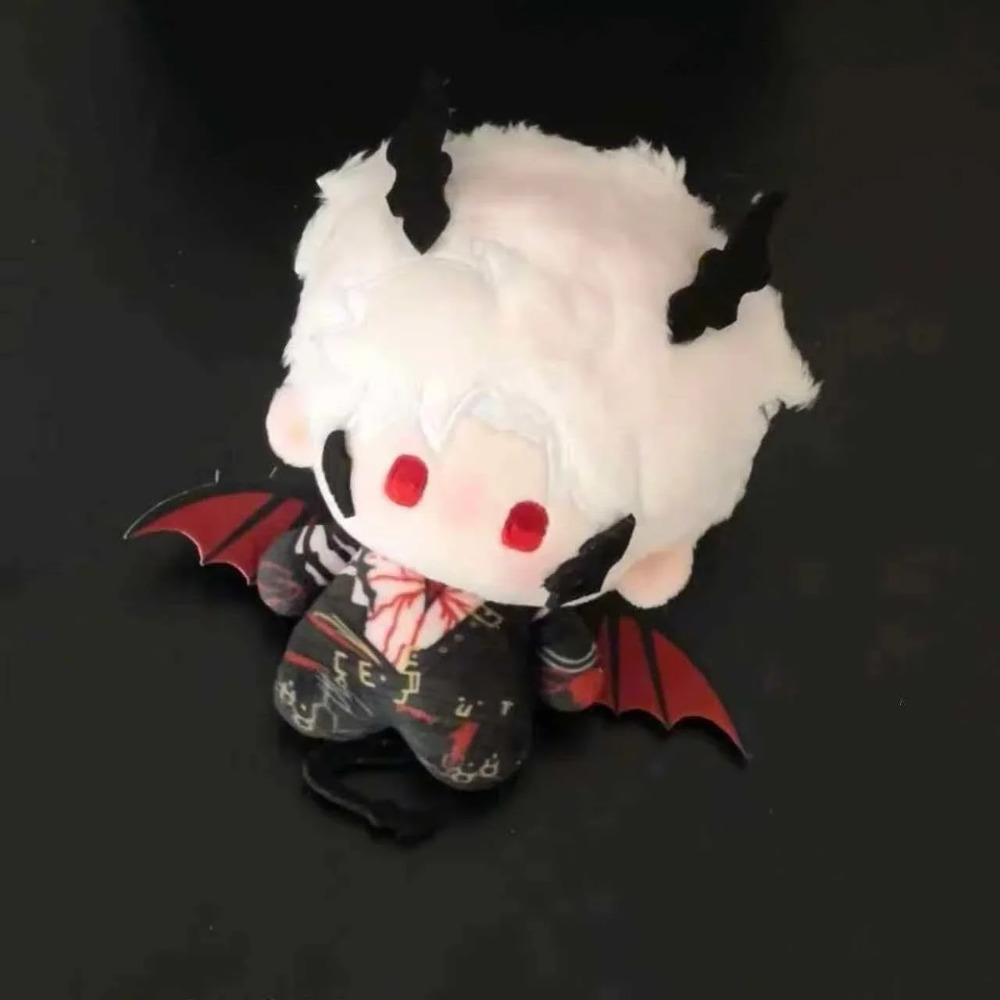 10cm Cartoon Silverwing Fiend Sylus Doll Love and Deepspace Anime Doll Evil Demon Dragon Sylus Plushies Birthday Gift Girl Fans