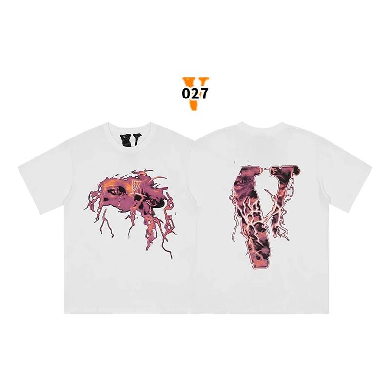 2025 Top 100% Cotton Fashion Trendy Printed Pattern T-shirt for Men and Women, High Quality Casual Large Size Widening