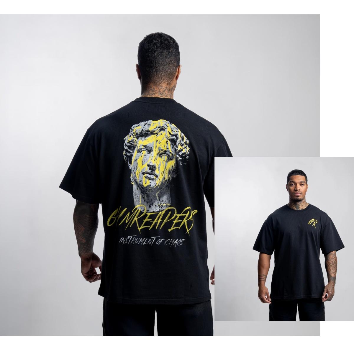 

Instrument of Chaos Tee Sports Fitness Training Gym Leisure TShirt Mens and Womens Luxury Brand Top M