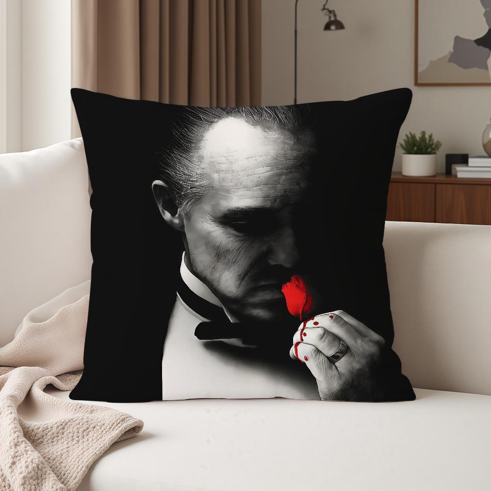 

Movie The Ggodfather Pillow Case Suitable For Bedrooms Living Rooms Cars Home Decoration 30cmx30cm