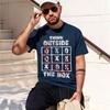 Coolmind Zb006 Think Out Side The Box Print Unisex T Shirt Loose Big Size Cotto Unisex Tshirt Cool Vintage Tee Shirts Unisex 2026 New Mod