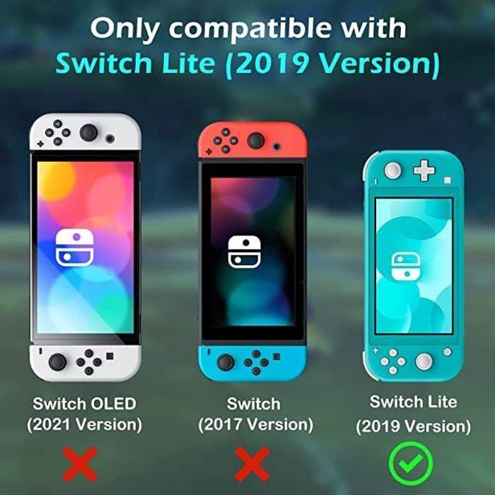 Coque de Protection - CEDER - Compatible Nintendo Switch Lite - Antichoc - Verre Trempé - Animal Crossing