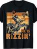 Funny Retro He Is Rizzin Jesus Has Rizzen Easter Christian T Shirt for Men Gift 1pc S XXXL