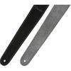 Fender Strap 2” Suede Strap, Black/Gray, Reversible