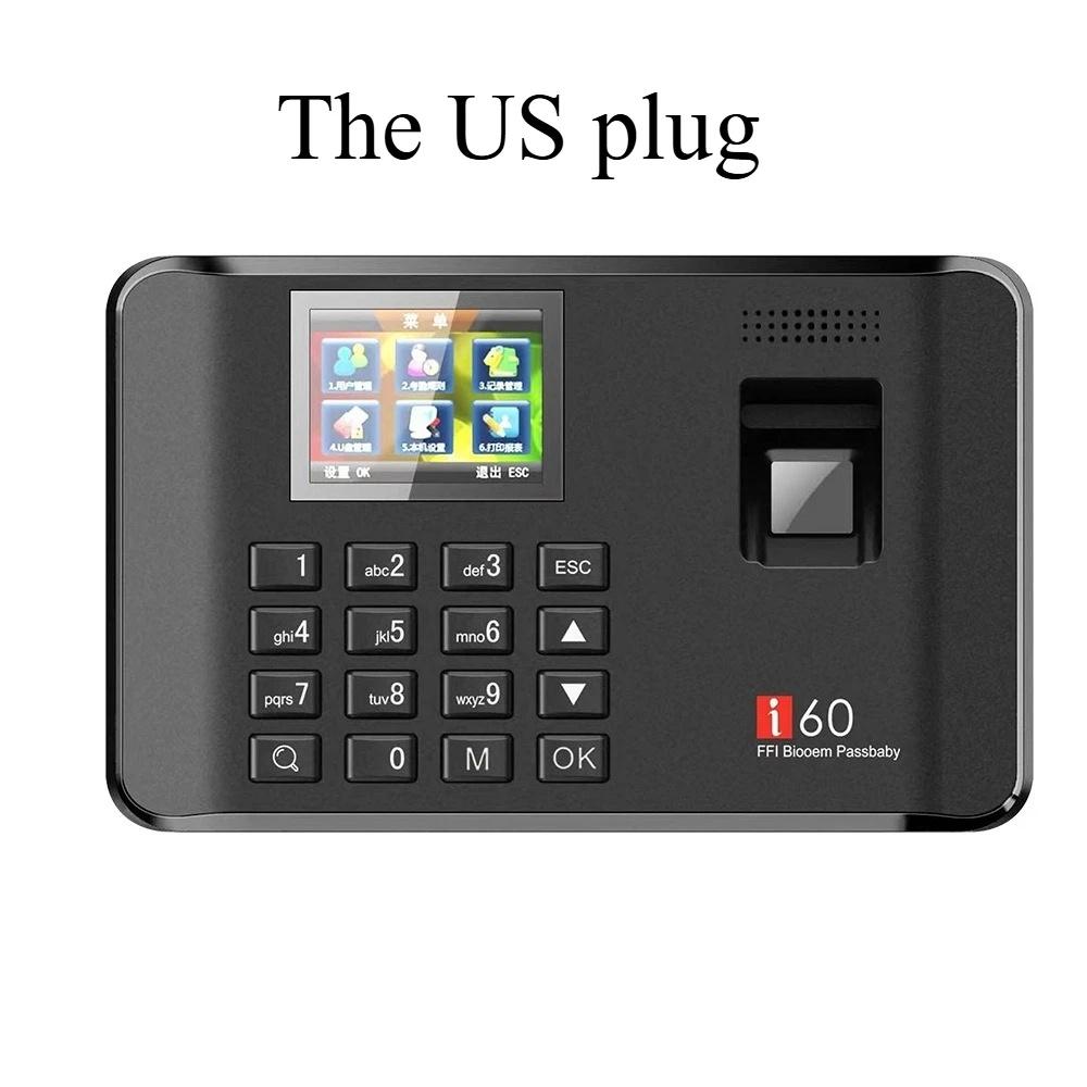 Biometric Fingerprint Attendance Machine Multi-Functional Employee Clock In/Out System Recording for Administrative Financial