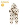 Balabala Baby Hooded Fleece Romper