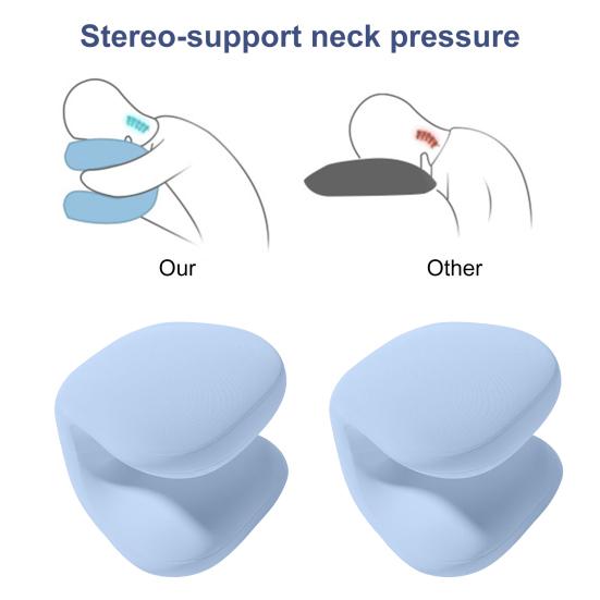 Подушка для сна в положении лежа на животе Эргономичная подушка для комфорта рук для взрослых Медленно восстанавливающая форму Настольная чёрный