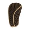 HOPESPANNER Universal Gear Shift Knob Cover Stick Shift Handle Protector Manual Fabric 1 Pc Anti Slip Dark Brown
