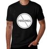 No Feelings Emo  Gray TShirt Fashion Simple Casual Tee Shirt