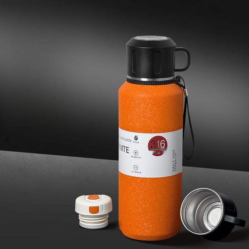 ZISIZ Large Capacity Stainless Steel Vacuum Flask
