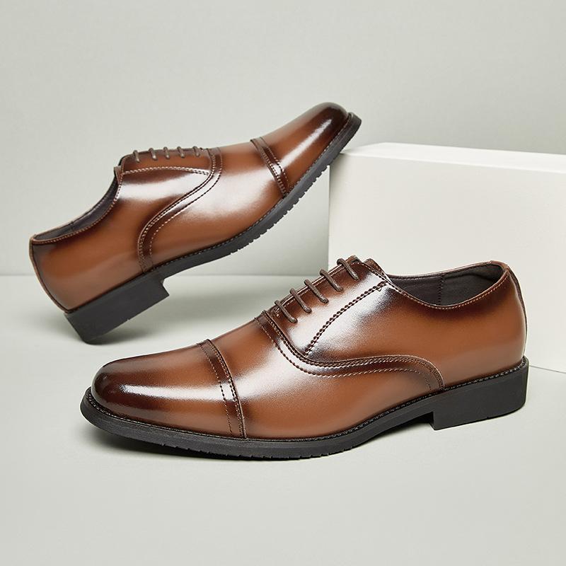 Genuine Leather Business Formal Oxford Shoes Soft Sole Wear-resistant Men's Leather Shoes