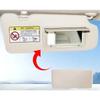 1PC Sun Visor Mirror Cover for Honda CRV CR-V 2007 2008 2009 2010 2011 2012 2013 2014 2015 2016 2017