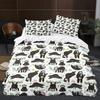 Cartoon Sloth Duvet Cover King Queen Funny Animal Bedding Set for Cool Wildlife Polyester Quilt Cover Boys Birthday