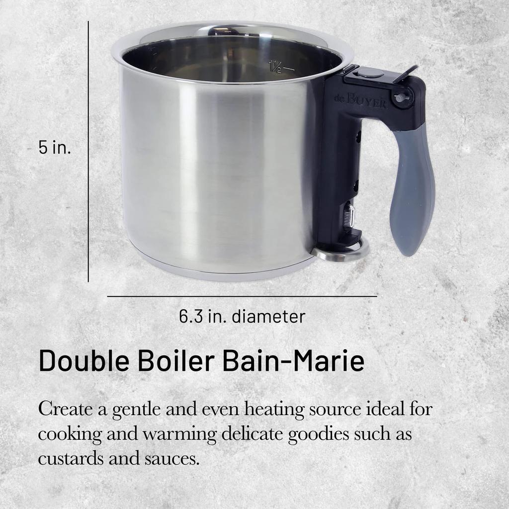 Debyer Induction Banmarie Stainless Steel France WBV2201 3437-16
