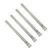 4 Pcs High Strength Burner Tube Silver Burner Pipe Durable BBQ Grill Burner  Grill Replacement Parts