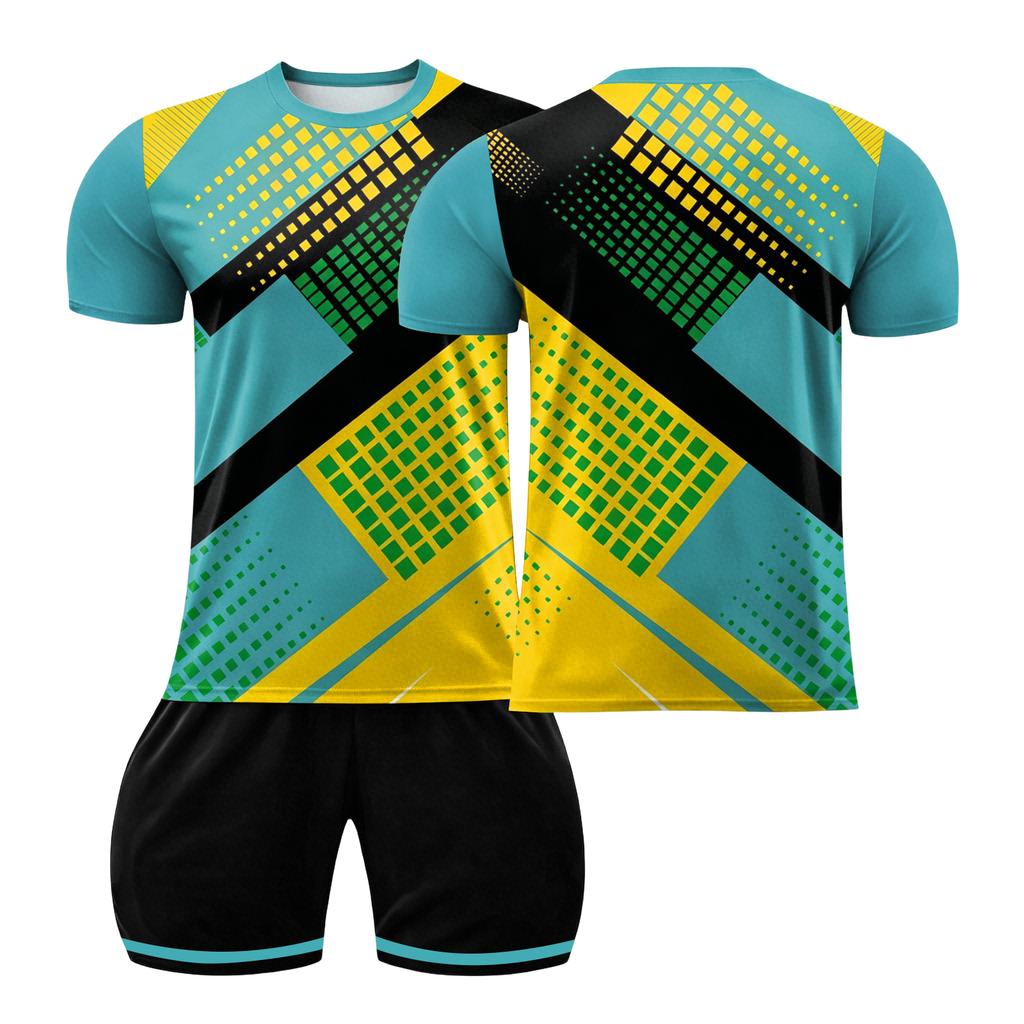 DIY Soccer Set 2-Pack, Customizable Sportswear and Adults, 2 Team Uniform Tops