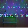 LED Colorful Flashing String & Star Lights - Creative Moon & Warm White Bedroom Decor