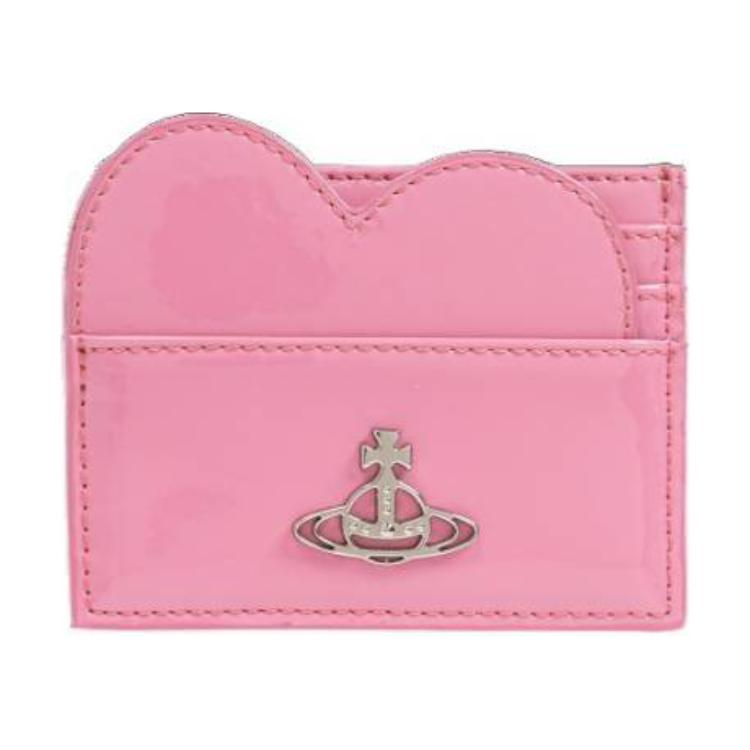 

VIVIENNE WESTWOOD Logo PU Card Holder Women Accessories Pink 5403000AWL001OG406 Basic Set (Bag)