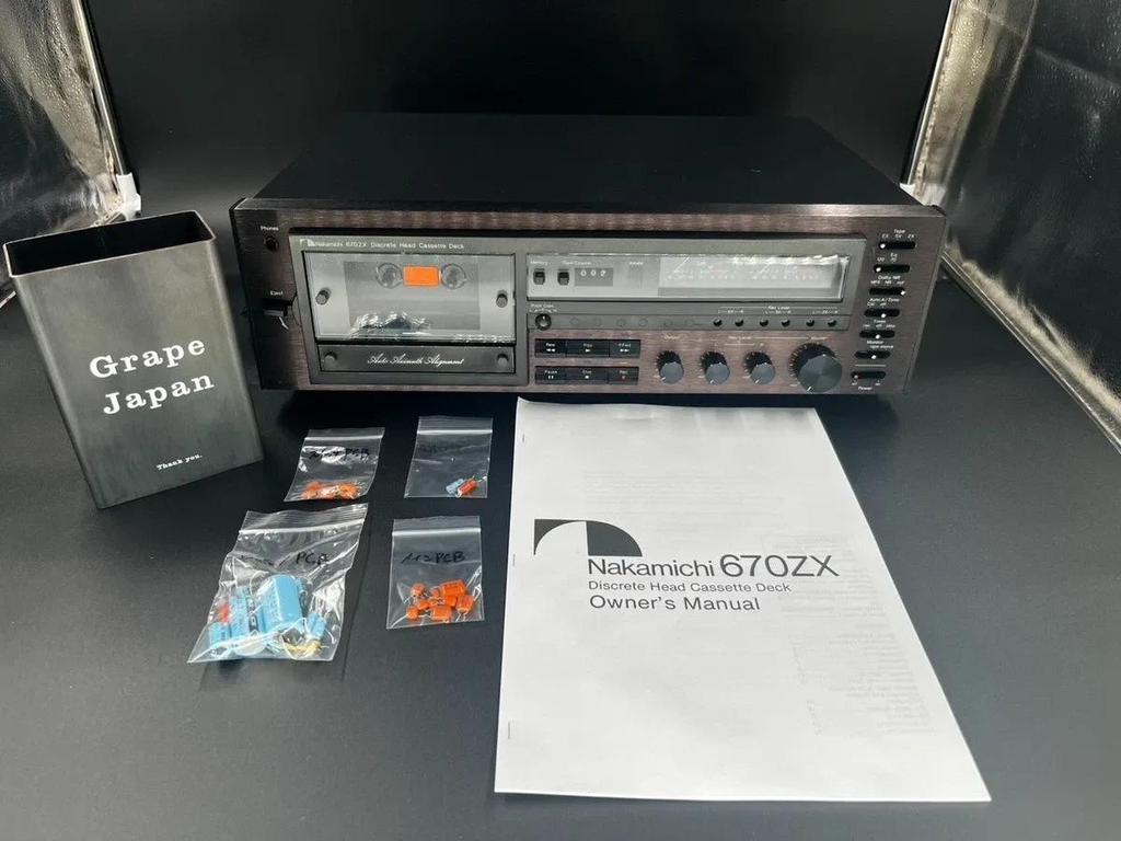 Nakamichi 670ZX Discrete Head Cassette Deck