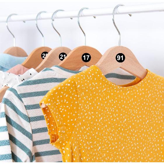 1-100 Round Number Stickers, 10 Sheets Consecutive Labels, Self-Adhesive 0.4" Small Numbered Stickers for Office, Home, Kitchen, Classroom