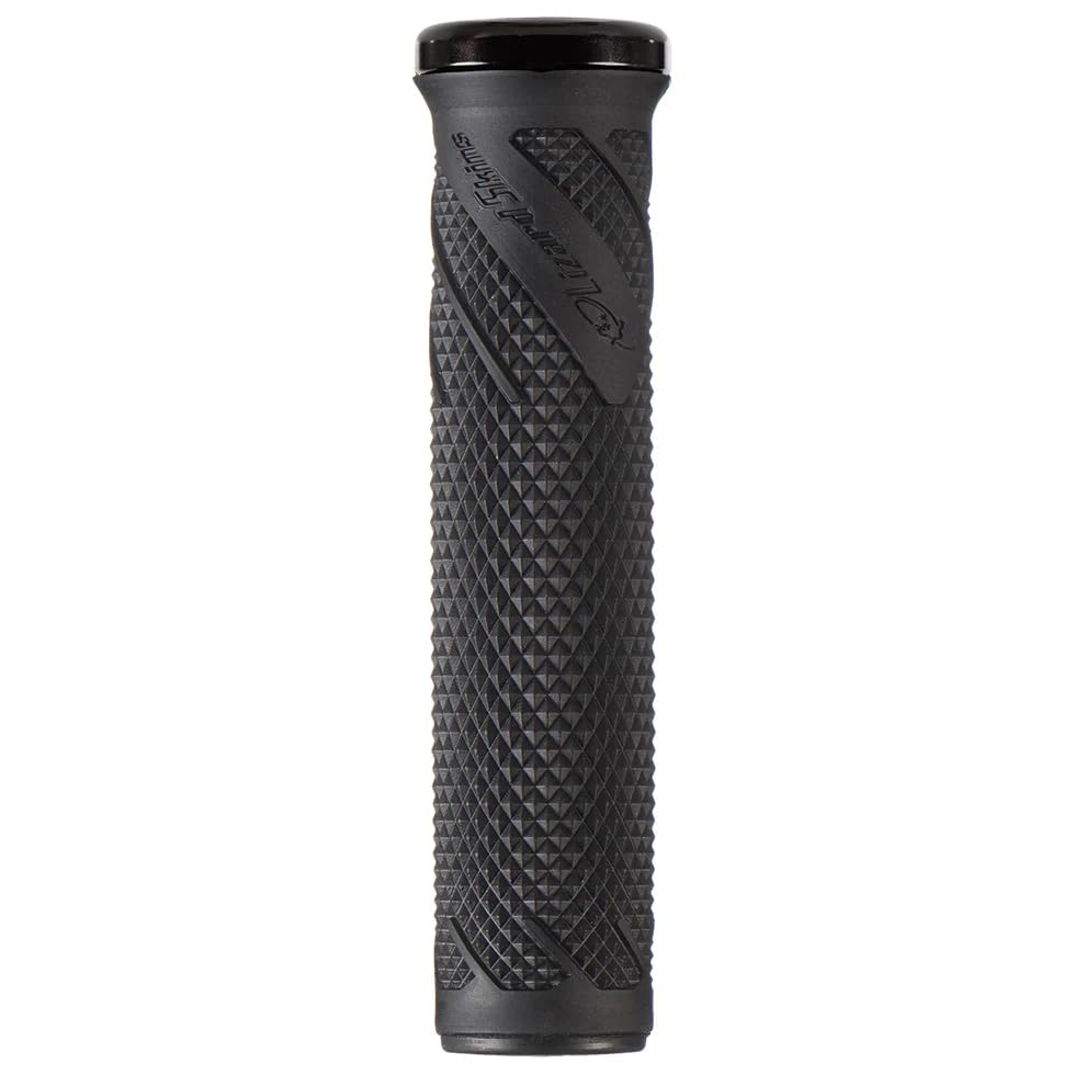 Lizard Skins Wasatch Single Jet Pair Lock-On Grips, 136mm, Black,