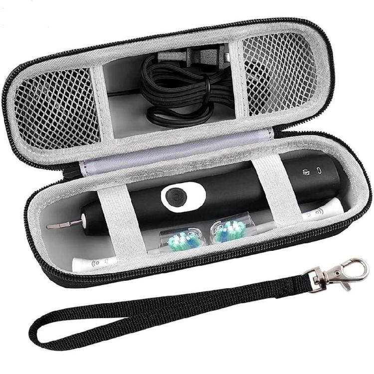 Convenient Electric Toothbrush Case for Travel with Compartment Bathing Supplies