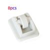 8Pcs self-adhesive casters, durable plastic wheels. Effortless stick-on design for furniture and storage boxes