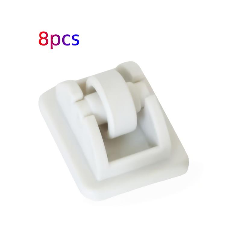 8Pcs self-adhesive casters, durable plastic wheels. Effortless stick-on design for furniture and storage boxes