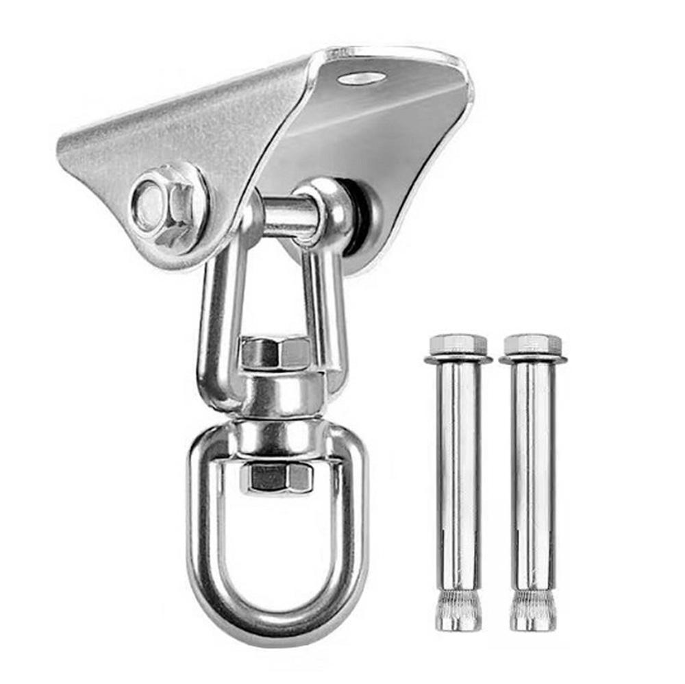 360° Hammock Hooks Stainless Steel Swivel Hook Kits For Ceiling Mount