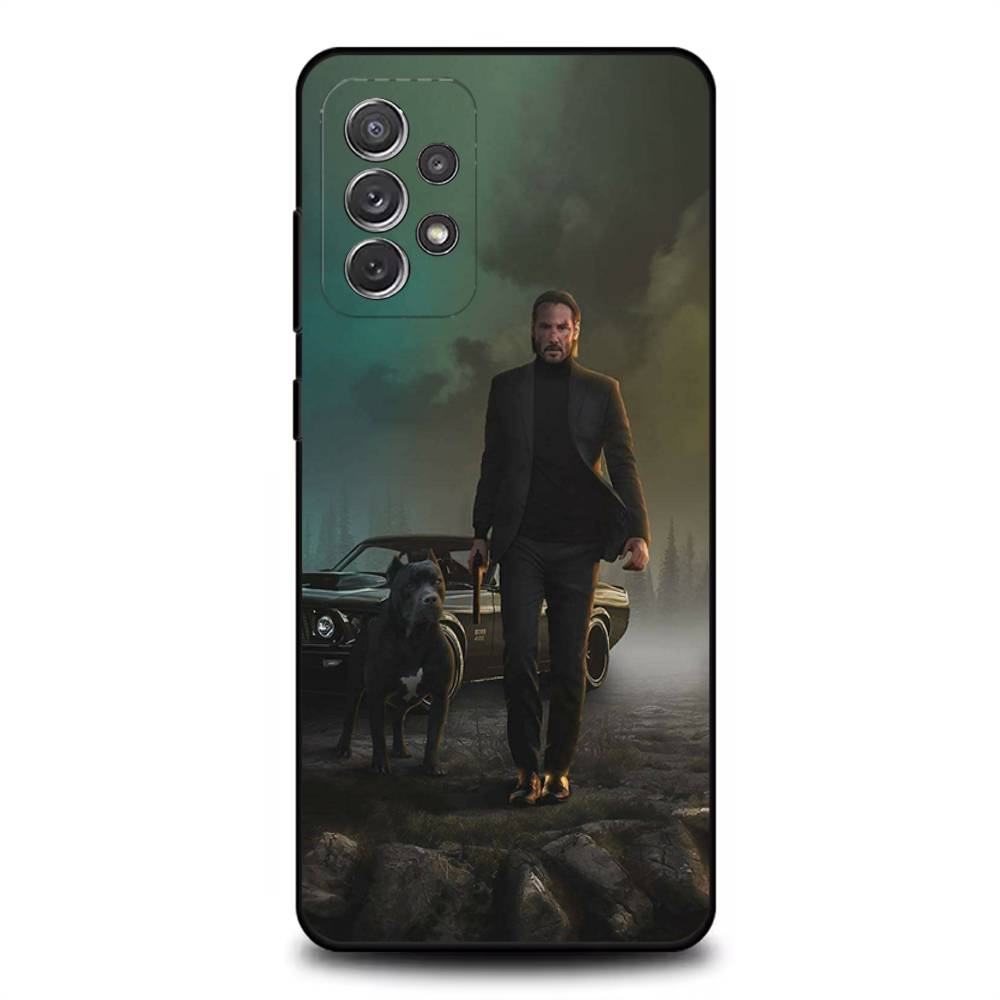 

John Wick Keanu Reeves Phone Case For Samsung S25,S24,S21,S22,S23,S30,Ultra,S20,Plus,Fe,Lite,Note,10,9,5G Black Cover Samsung S25