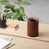 Ideaco Mini TUBELOR Rosewood Round Trash Can, 12L, 212RW