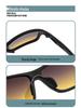 Men's Polarized Sport Casual Dual-Use Sunglasses - Matte Finish, Fashionable UV Protection (P9504)