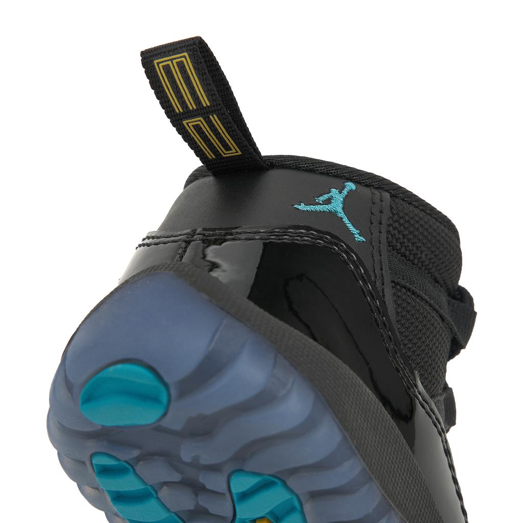Air Jordan 11 Retro TD Gamma Blue 2025 Baby Sneakers Black Varsity-Maize 378040-047