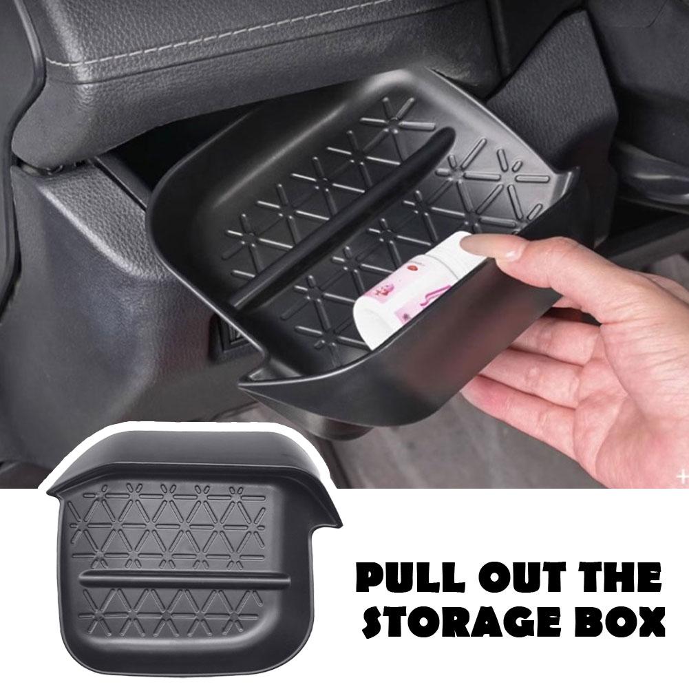 Driver's Drawer Box Driver Side Drawer Organizer Storage For Toyota RAV4 2020-2025 Center Console Interior Insert Organizer Q0M9